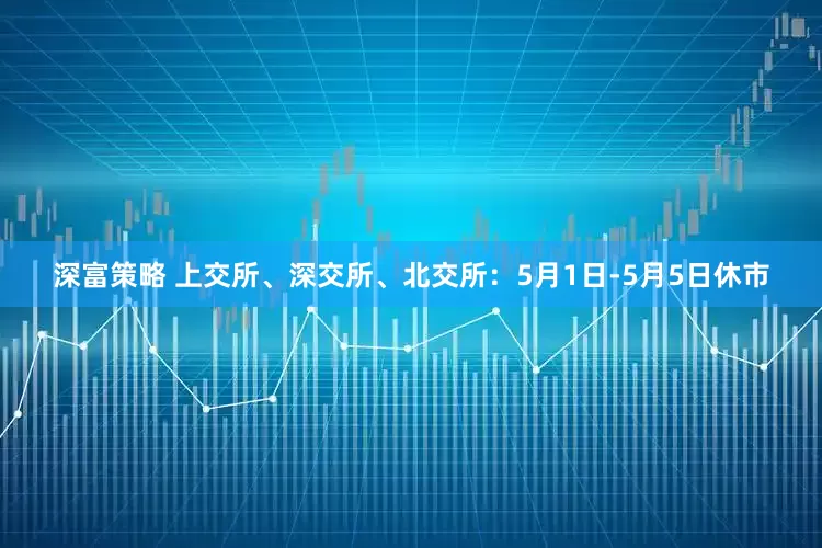 深富策略 上交所、深交所、北交所：5月1日-5月5日休市