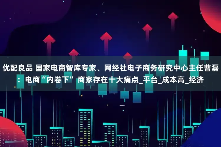 优配良品 国家电商智库专家、网经社电子商务研究中心主任曹磊：电商“内卷下” 商家存在十大痛点_平台_成本高_经济