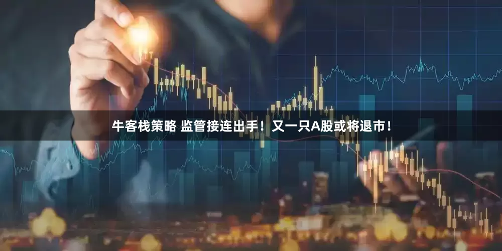 牛客栈策略 监管接连出手！又一只A股或将退市！
